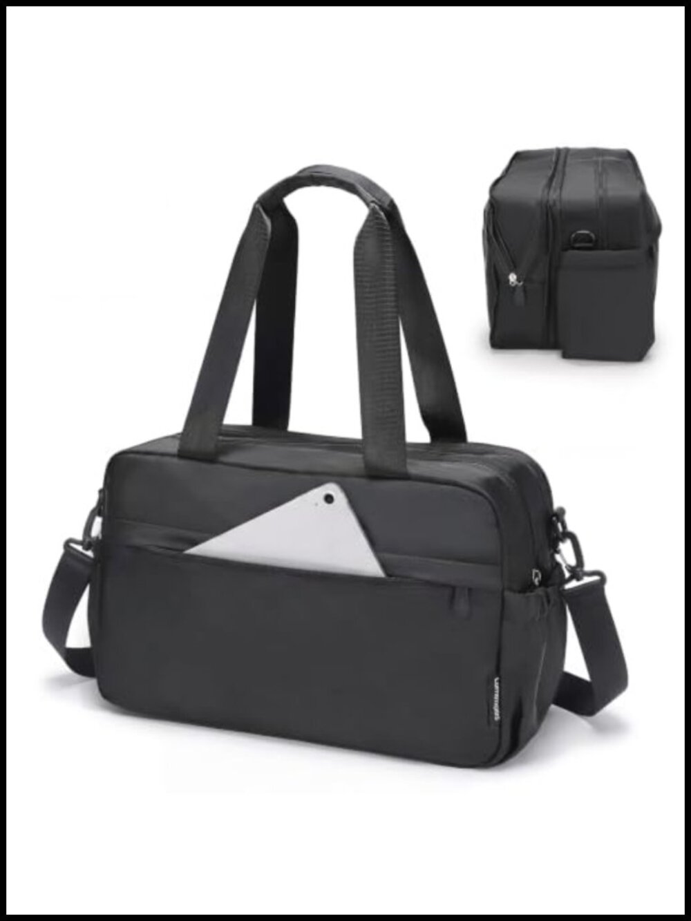 Expandable Travel Duffel Bag Underseat Carry-On Weekender Overnight